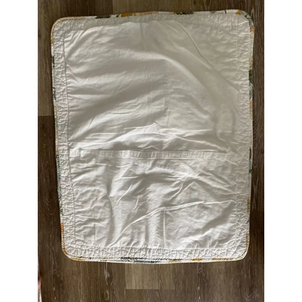 Raymond Waites Quilted Botanical 20x26” Bed Pillow Shams